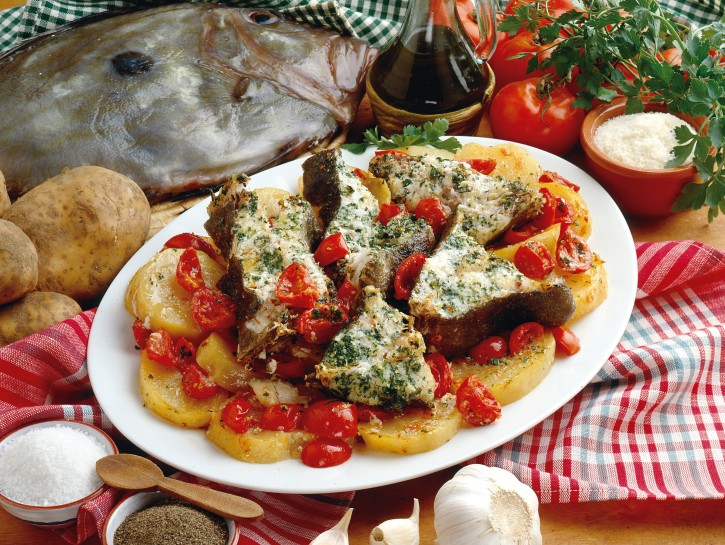 Teglia di pesce San Pietro