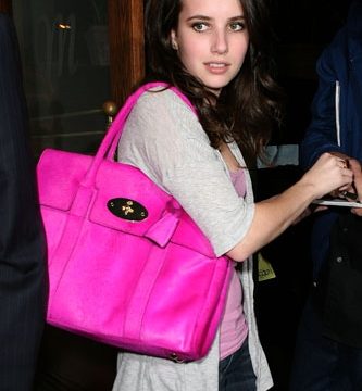 Nella borsa di Emma Roberts