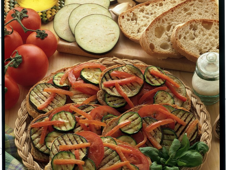 Bruschette vegetariane