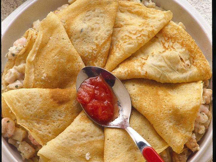 Crepes farcite al persico