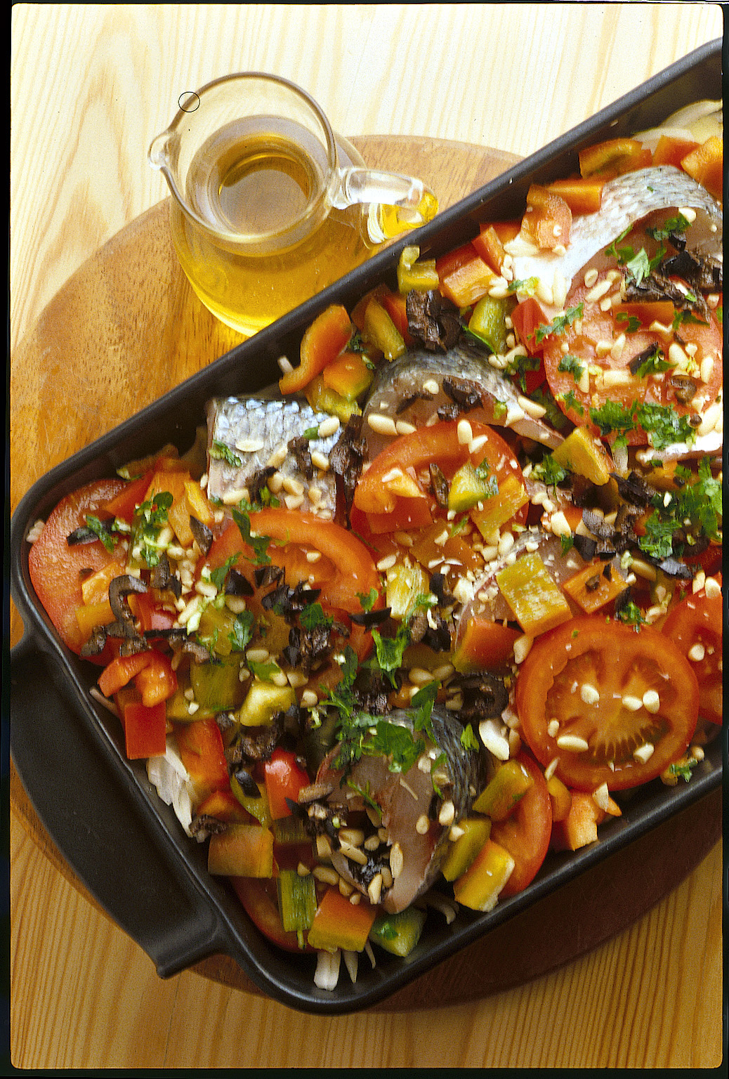 Ricetta Ombrina ai peperoni - Donna Moderna