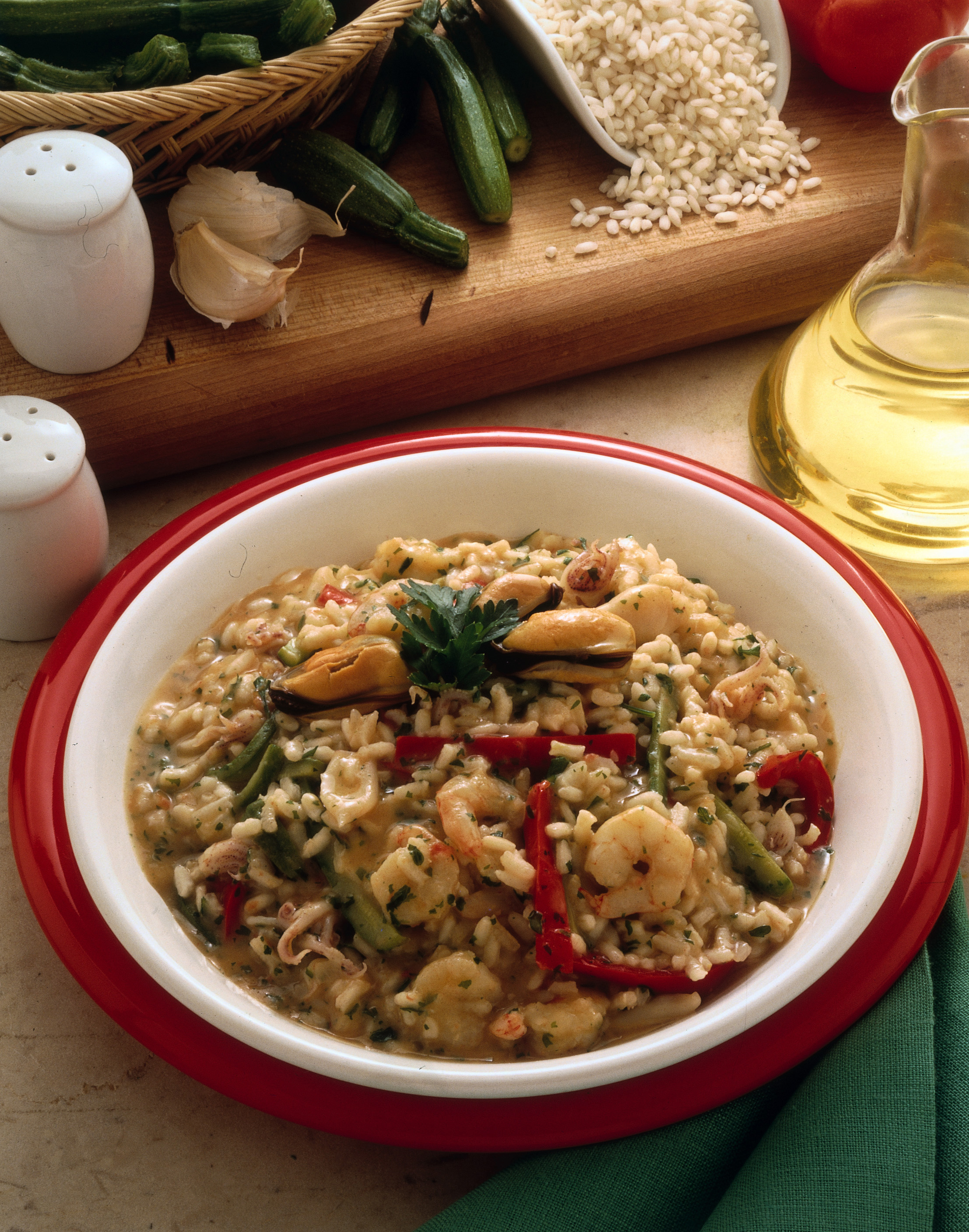 Risotto con misto mare fresco. La ricetta perfetta