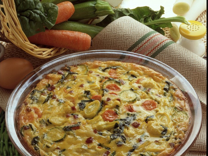 Teglia di porri e cavolfiore