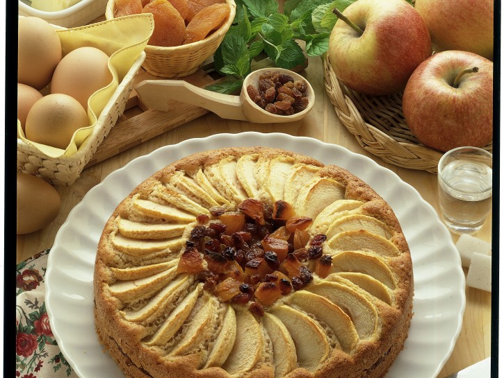 Torta integrale di frutta secca