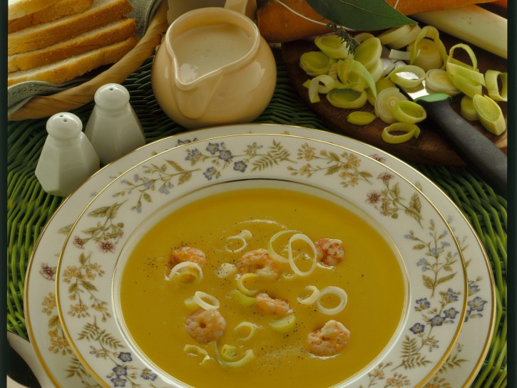 Vellutata di gamberetti