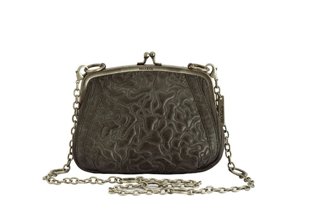 Pochette Donna Pochette Nera Elegante Raso Pochette Rigida Nera