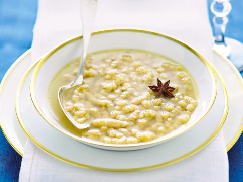 Passatelli profumati alla cannella e anice stellato