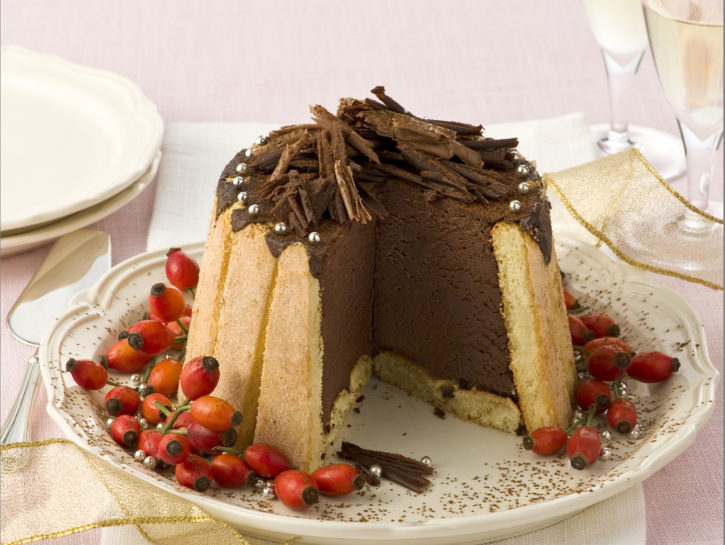 Charlotte al cioccolato fondente