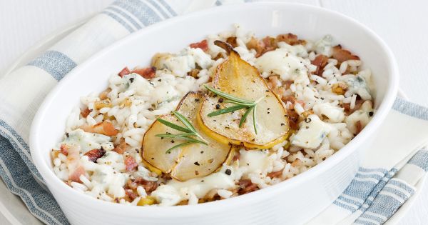 Ricetta Riso Con Pere Pancetta E Gorgonzola Donna Moderna