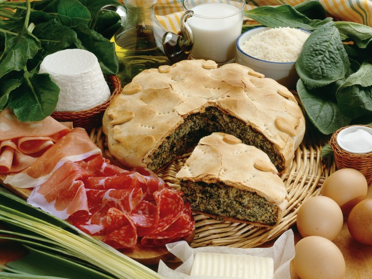 Torta bieta e borragine