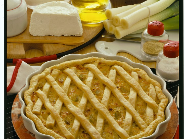Crostata di porri