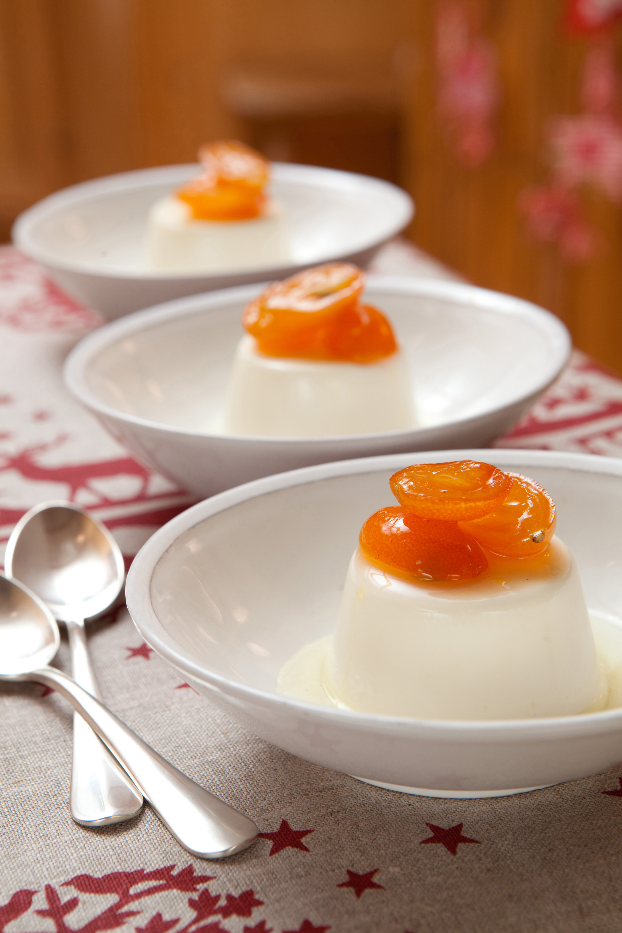 Ricetta Panna cotta ai kumquat canditi Donna Moderna