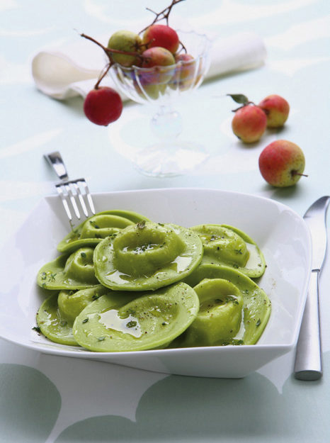 ravioli-verdi-con-ripieno-di-fonduta preparazione