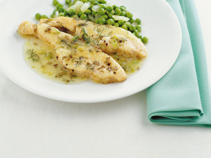 Salmone al finocchietto