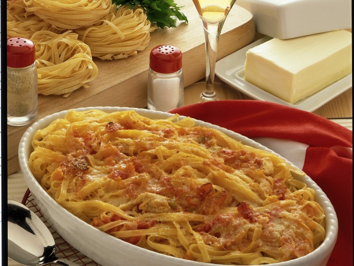 Tagliatelle con il cappone
