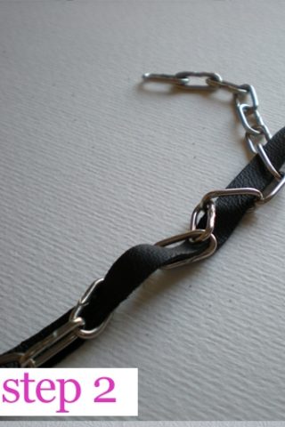 Catena In Pelle Intrecciata Cinturino In Pelle Marrone Oro 56 Cm - Foto 8