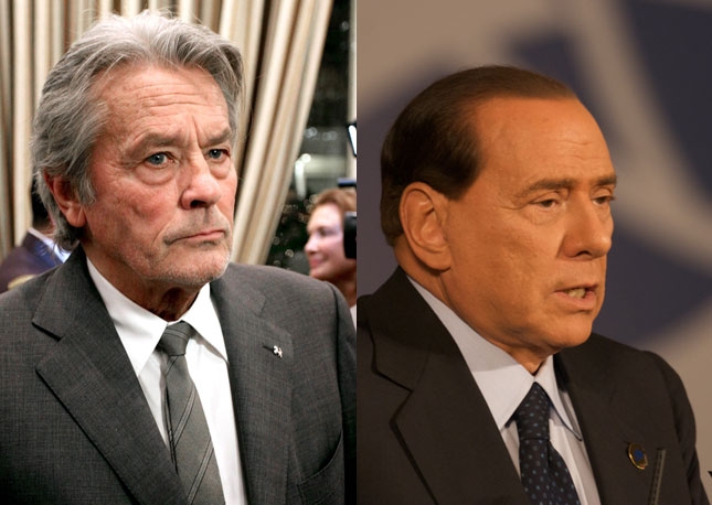 Alain Delon farà Berlusconi?