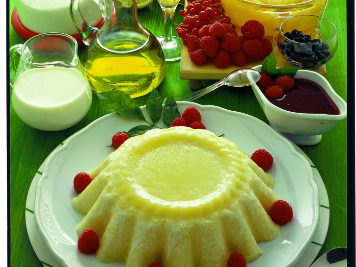 Bavarese all'ananas