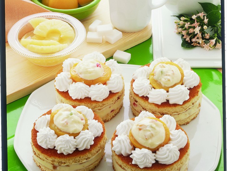 Dessert all'ananas