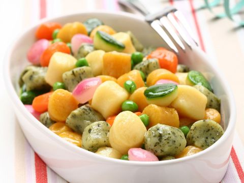 Gnocchi con coriandoli
