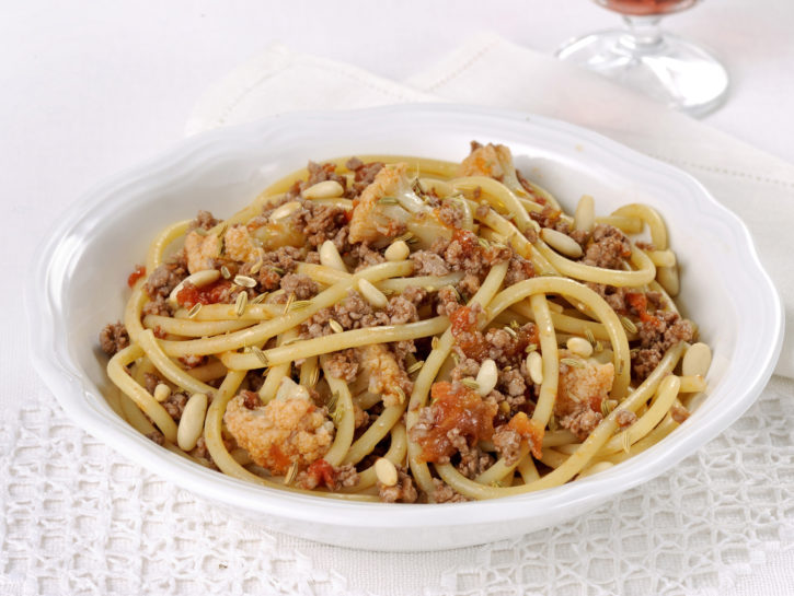 Pasta 'ncaciata al cavolfiore