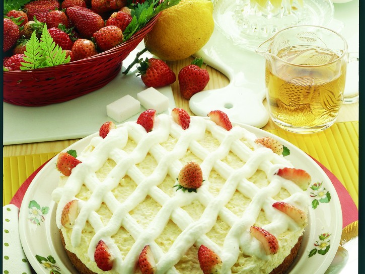 Torta di crema al moscato