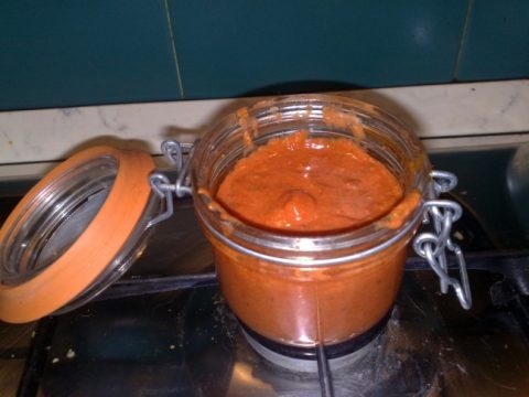 Harissa di peperoncini piccanti