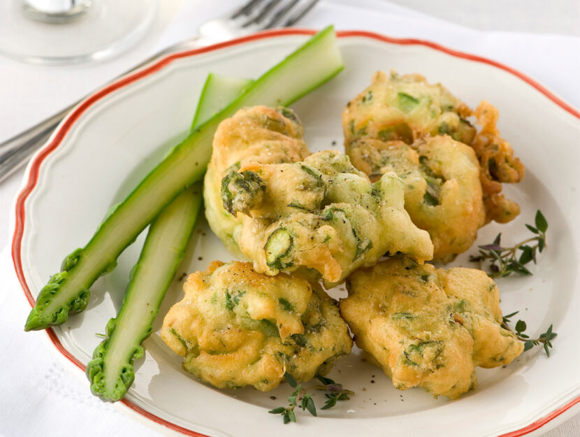 Frittelle agli asparagi