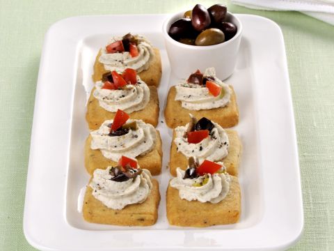 Biscotti aromatici alla crema di olive