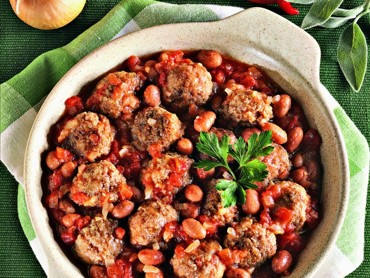 Polpette con i fagioli