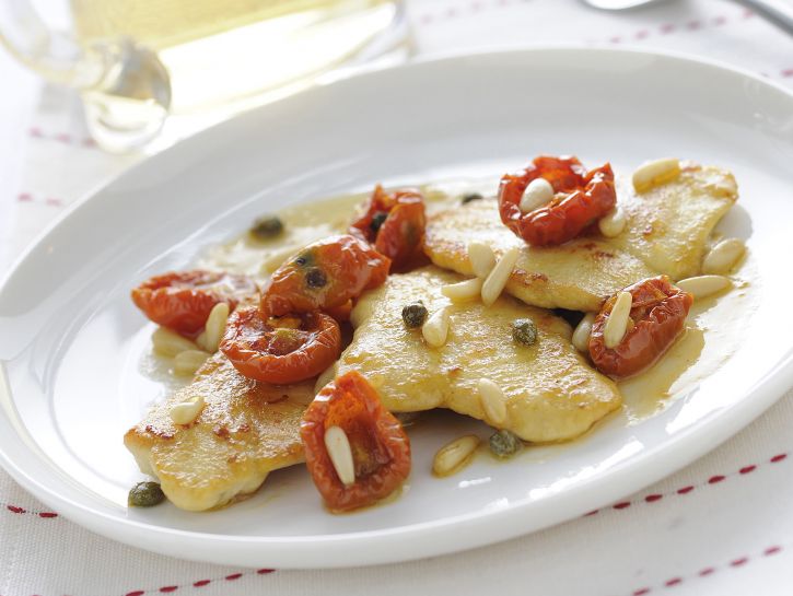 scaloppine-di-pollo-con-pomodorini immagine