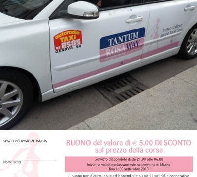 Taxi rosa e non solo: i servizi per le donne