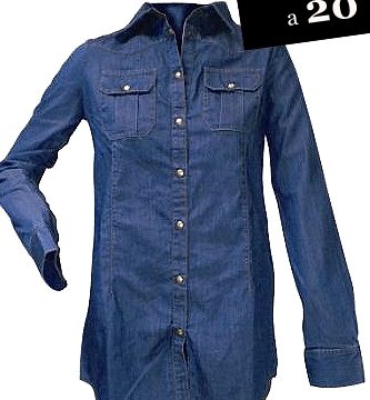 Come lo porto a 20 anni e a 50: camicia di jeans