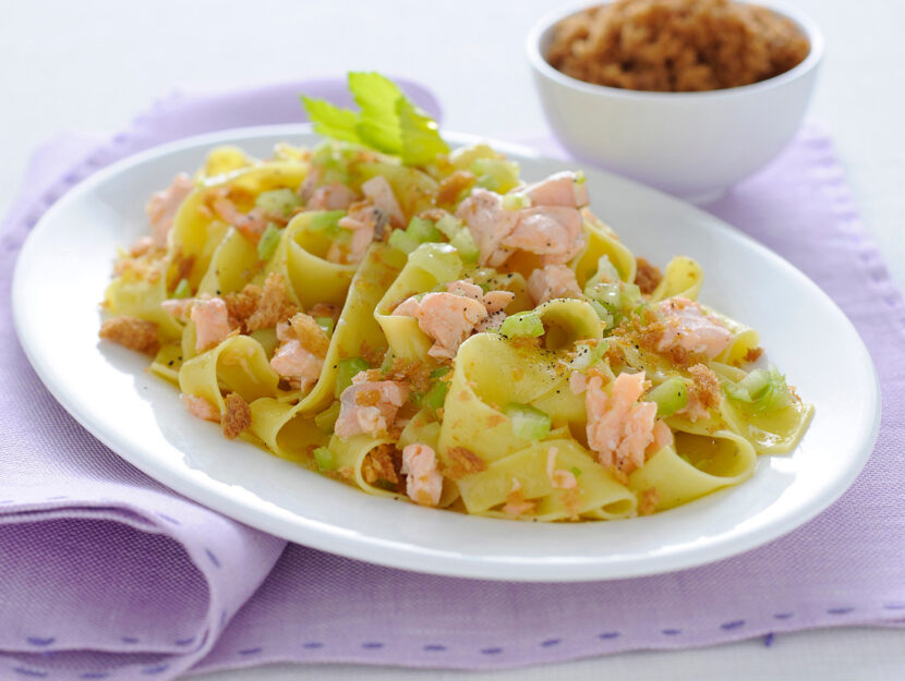 Pasta al salmone