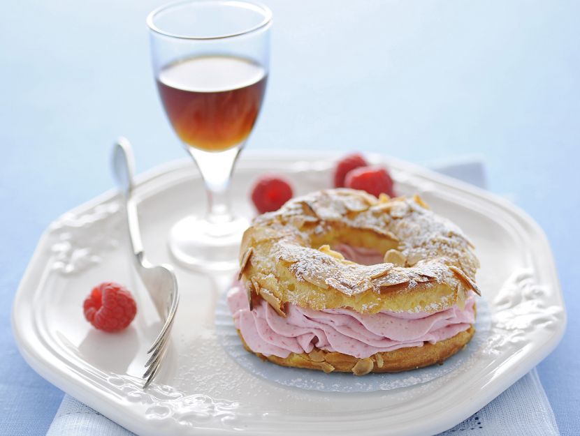 piccoli-paris-brest-ai-lamponi ricetta