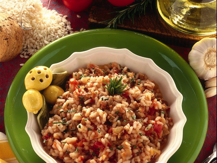 Risotto con l'anatra