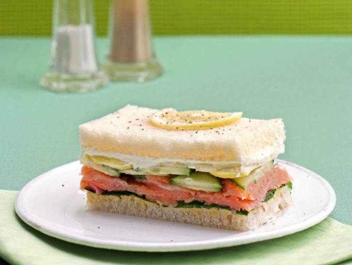 Tramezzini al salmone