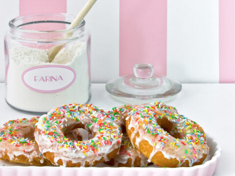 Donuts o ciambelle glassate