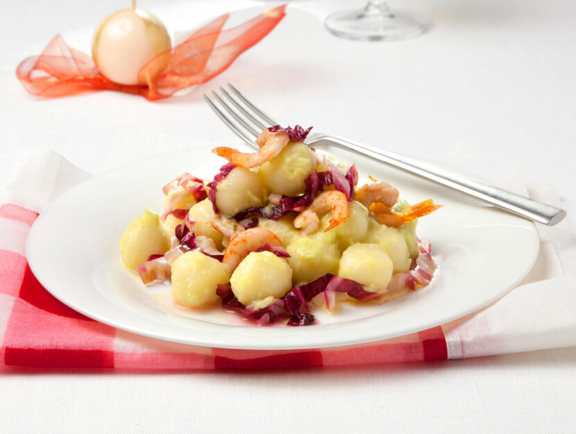 Gnocchi di patate senza glutine con sugo fantasia