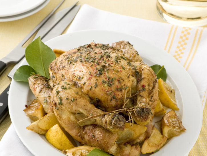 Pollo arrosto al limone