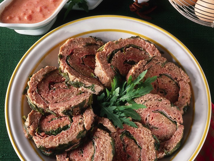 Polpettone alla rucola