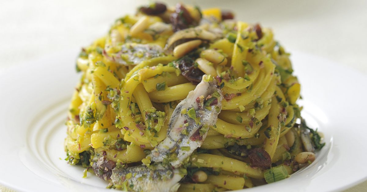 Ricetta Timballo di pasta con finocchietti, alici e ...