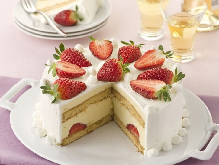 torta-fragole-e-crema immagine