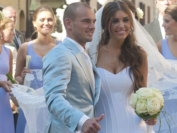 Il matrimonio di Wesley Sneijder