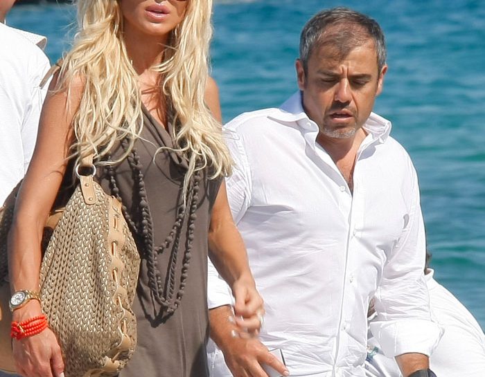 Victoria Silvstedt, amore a Saint Tropez