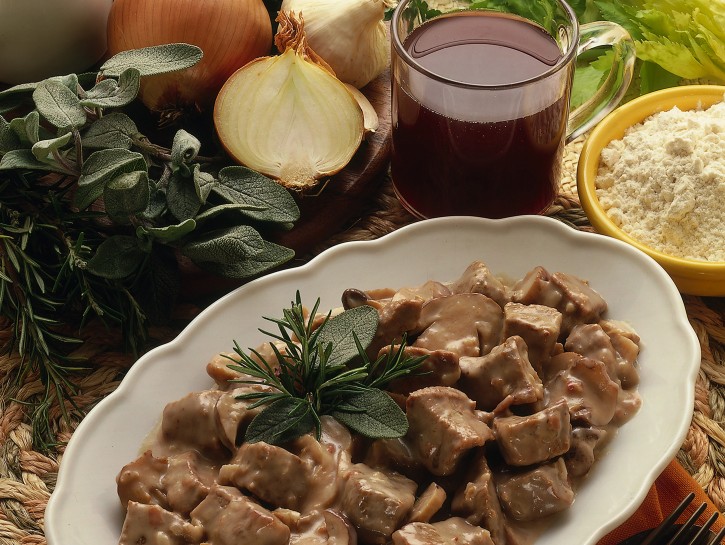 Capriolo ai funghi