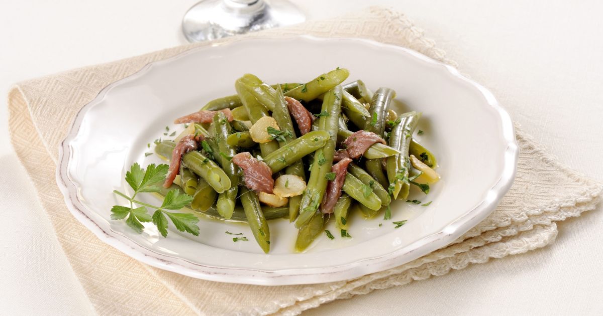 Ricetta Fagiolini Con Acciughe Donna Moderna