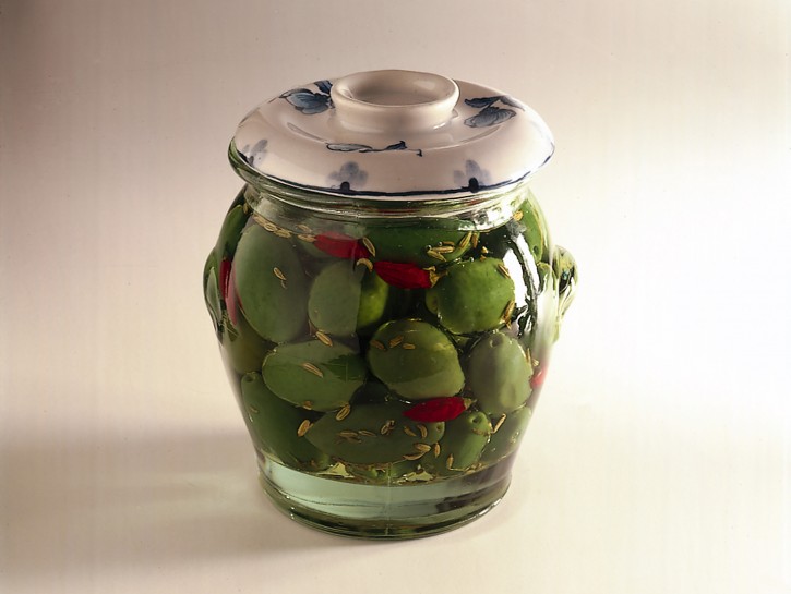 Olive verdi di Cerignola in vaso
