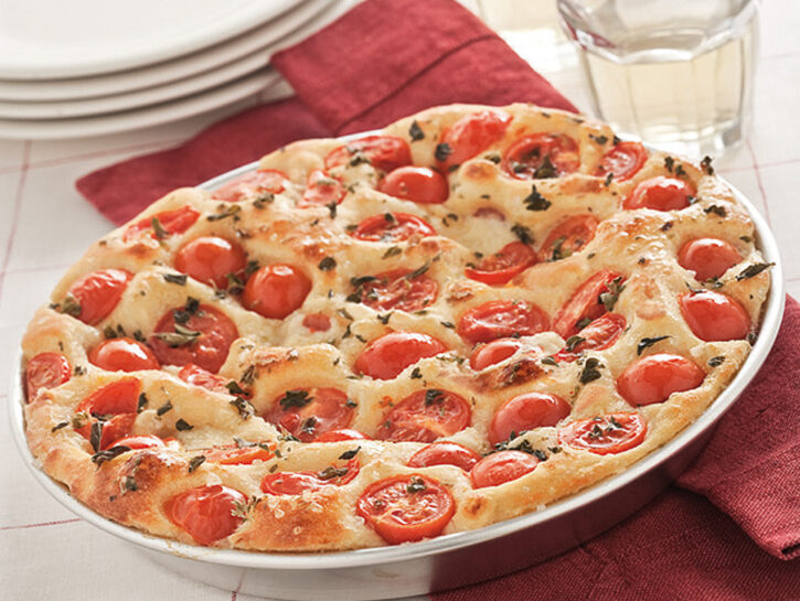 Focaccia barese con patate