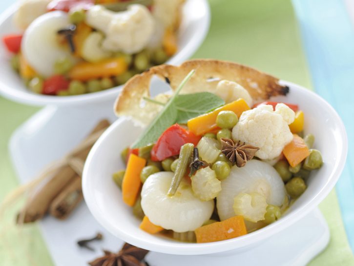 giardiniera-estiva-alle-spezie ricetta